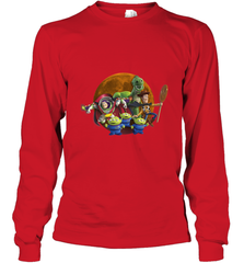 Disney Pixar Toy Story Halloween Moon Group Long Sleeve T-Shirt Long Sleeve T-Shirt - jonhlittlestore88