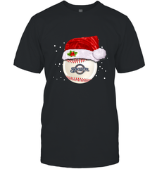 Milwaukee Brewers Logo Baseball Ball Christmas Santa Hat Xmas Sport Funny Snow Men's T-Shirt Men's T-Shirt - jonhlittlestore88