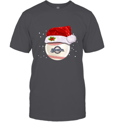 Milwaukee Brewers Logo Baseball Ball Christmas Santa Hat Xmas Sport Funny Snow Men's T-Shirt Men's T-Shirt - jonhlittlestore88