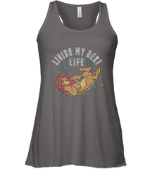 Disney Lion King Simba Living My Best Life Women's Racerback Tank Women's Racerback Tank - jonhlittlestore88