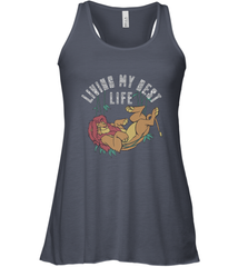 Disney Lion King Simba Living My Best Life Women's Racerback Tank Women's Racerback Tank - jonhlittlestore88