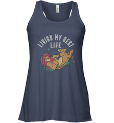 Disney Lion King Simba Living My Best Life Women's Racerback Tank Women's Racerback Tank - jonhlittlestore88