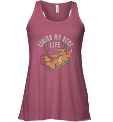 Disney Lion King Simba Living My Best Life Women's Racerback Tank Women's Racerback Tank - jonhlittlestore88