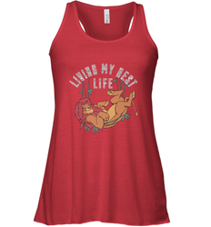 Disney Lion King Simba Living My Best Life Women's Racerback Tank