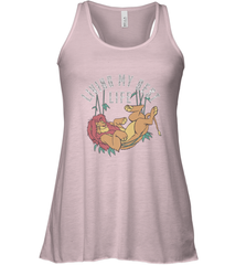 Disney Lion King Simba Living My Best Life Women's Racerback Tank Women's Racerback Tank - jonhlittlestore88