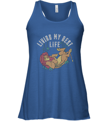 Disney Lion King Simba Living My Best Life Women's Racerback Tank Women's Racerback Tank - jonhlittlestore88