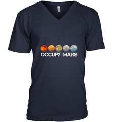 Occupy Mars Terraform Men's V-Neck Men's V-Neck - jonhlittlestore88