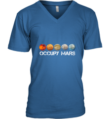 Occupy Mars Terraform Men's V-Neck Men's V-Neck - jonhlittlestore88