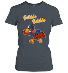 Turkey Football Shirt Funny Thanksgiving Turkey Gobble Gift Women's T-Shirt Women's T-Shirt - jonhlittlestore88