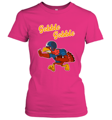 Turkey Football Shirt Funny Thanksgiving Turkey Gobble Gift Women's T-Shirt Women's T-Shirt - jonhlittlestore88