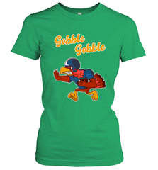 Turkey Football Shirt Funny Thanksgiving Turkey Gobble Gift Women's T-Shirt Women's T-Shirt - jonhlittlestore88