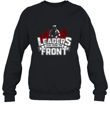 Leaders Front Crewneck Sweatshirt Crewneck Sweatshirt - jonhlittlestore88