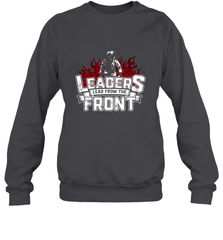 Leaders Front Crewneck Sweatshirt Crewneck Sweatshirt - jonhlittlestore88