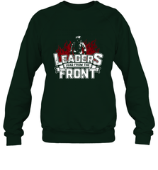 Leaders Front Crewneck Sweatshirt Crewneck Sweatshirt - jonhlittlestore88