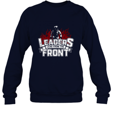 Leaders Front Crewneck Sweatshirt Crewneck Sweatshirt - jonhlittlestore88