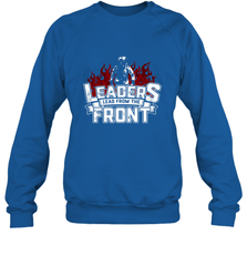Leaders Front Crewneck Sweatshirt Crewneck Sweatshirt - jonhlittlestore88