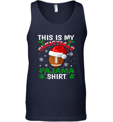 NFL This Is My Football Christmas Pajama Gift Football Lover Men's Tank Top