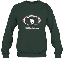NFL Oklahoma Sooners Football And Christmas Lights Crewneck Sweatshirt Crewneck Sweatshirt - jonhlittlestore88