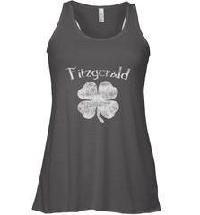 Vintage Fitzgerald Irish Shamrock St Patty's Day Women's Racerback Tank Women's Racerback Tank - jonhlittlestore88
