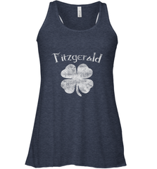 Vintage Fitzgerald Irish Shamrock St Patty's Day Women's Racerback Tank Women's Racerback Tank - jonhlittlestore88