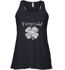 Vintage Fitzgerald Irish Shamrock St Patty's Day Women's Racerback Tank Women's Racerback Tank - jonhlittlestore88