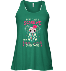 You can't Scare Me I'm Breast Cancer Survivor Elephant Funny Women's Racerback Tank Women's Racerback Tank - jonhlittlestore88