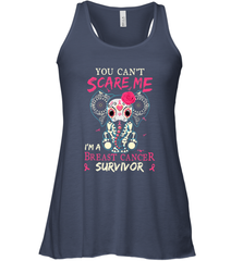 You can't Scare Me I'm Breast Cancer Survivor Elephant Funny Women's Racerback Tank Women's Racerback Tank - jonhlittlestore88