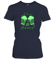 I love beer Lucky st patricks day shirt Women's T-Shirt