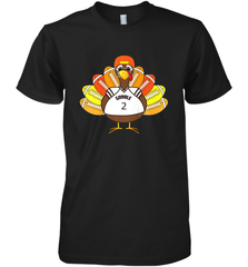 Cool Thanksgiving Football Shirt _ Gobble Player Turkey Gift Men's Premium T-Shirt Men's Premium T-Shirt - jonhlittlestore88