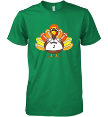 Cool Thanksgiving Football Shirt _ Gobble Player Turkey Gift Men's Premium T-Shirt Men's Premium T-Shirt - jonhlittlestore88