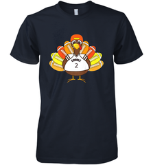 Cool Thanksgiving Football Shirt _ Gobble Player Turkey Gift Men's Premium T-Shirt Men's Premium T-Shirt - jonhlittlestore88
