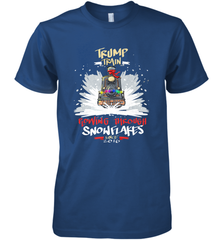 Trump Train 2020 Plow snowflakes Christmas Men's Premium T-Shirt Men's Premium T-Shirt - jonhlittlestore88