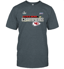 Youth Kansas City Chiefs NFL Pro Line by Fanatics Super Bowl LIV Champions Trophy Men's T-Shirt Men's T-Shirt - jonhlittlestore88