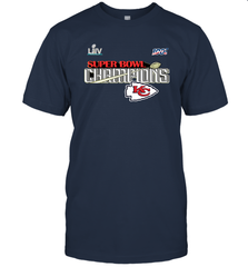 Youth Kansas City Chiefs NFL Pro Line by Fanatics Super Bowl LIV Champions Trophy Men's T-Shirt Men's T-Shirt - jonhlittlestore88