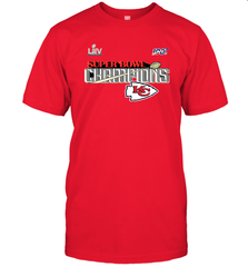 Youth Kansas City Chiefs NFL Pro Line by Fanatics Super Bowl LIV Champions Trophy Men's T-Shirt Men's T-Shirt - jonhlittlestore88
