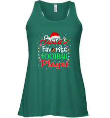 NFL Santa's Favorite Football Player Xmas Light Hat Christmas Women's Racerback Tank Women's Racerback Tank - jonhlittlestore88