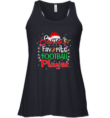 NFL Santa's Favorite Football Player Xmas Light Hat Christmas Women's Racerback Tank Women's Racerback Tank - jonhlittlestore88