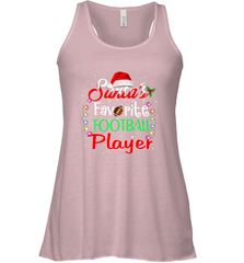 NFL Santa's Favorite Football Player Xmas Light Hat Christmas Women's Racerback Tank Women's Racerback Tank - jonhlittlestore88