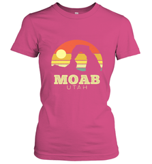 Moab Utah Vintage Sunset Arches Adventure Outdoors Women's T-Shirt Women's T-Shirt - jonhlittlestore88