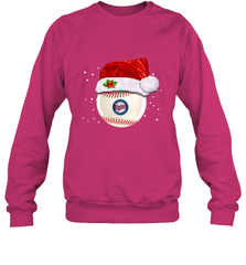 Minnesota Twins Logo Baseball Ball Christmas Santa Hat Xmas Sport Funny Snow Crewneck Sweatshirt Crewneck Sweatshirt - jonhlittlestore88