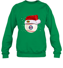 Minnesota Twins Logo Baseball Ball Christmas Santa Hat Xmas Sport Funny Snow Crewneck Sweatshirt Crewneck Sweatshirt - jonhlittlestore88