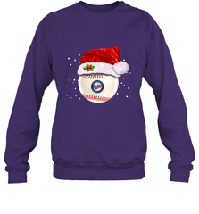 Minnesota Twins Logo Baseball Ball Christmas Santa Hat Xmas Sport Funny Snow Crewneck Sweatshirt Crewneck Sweatshirt - jonhlittlestore88