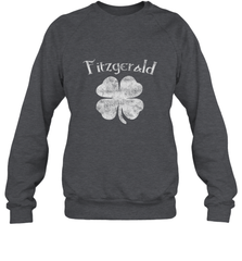 Vintage Fitzgerald Irish Shamrock St Patty's Day Crewneck Sweatshirt Crewneck Sweatshirt - jonhlittlestore88