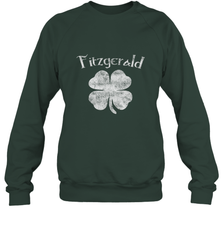 Vintage Fitzgerald Irish Shamrock St Patty's Day Crewneck Sweatshirt Crewneck Sweatshirt - jonhlittlestore88