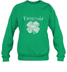 Vintage Fitzgerald Irish Shamrock St Patty's Day Crewneck Sweatshirt Crewneck Sweatshirt - jonhlittlestore88