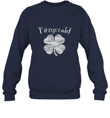 Vintage Fitzgerald Irish Shamrock St Patty's Day Crewneck Sweatshirt Crewneck Sweatshirt - jonhlittlestore88
