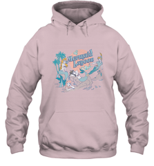 Disney Peter Pan Distressed Mermaid Lagoon Hooded Sweatshirt Hooded Sweatshirt - jonhlittlestore88