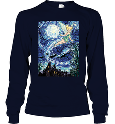 Disney Peter Pan Tinker Bell Starry Night Portrait Long Sleeve T-Shirt