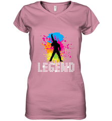 Legends Live Forever Rock Star Music Tees Women's V-Neck T-Shirt Women's V-Neck T-Shirt - jonhlittlestore88