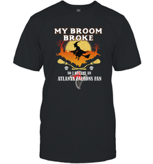 Broom Broke So I Became An Atlanta Falcons Fan  NFL Halloween Costume Men's T-Shirt Men's T-Shirt - jonhlittlestore88